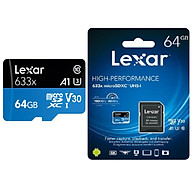 Thẻ Nhớ 64G Lexar Micro SDXC Tốc Độ 100Mb s Kèm Adapter - Hàng Chính Hãng thumbnail
