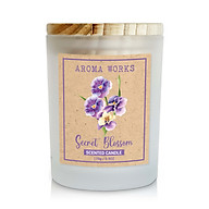Nến Thơm Thiên Nhiên Aroma Works Natural Scented Candle - Secret Blossom 170g thumbnail