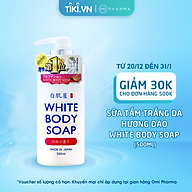 Sữa tắm trắng da hương đào White Body Soap (500ml) thumbnail