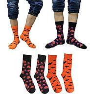 2 Pairs Halloween Socks Costume Party Stage Perform Cosplay Ankle Cotton Socks thumbnail