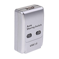 2 Ports USB 2.0 Auto Sharing Switch HUB Selector for Printer HDD Flash Drive thumbnail