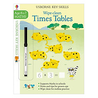 Usborne Usborne Key Skills Wipe-clean Times Tables 6-7 thumbnail