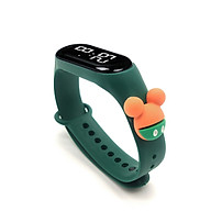 Đồng hồ trẻ em Silicon nhiều màu, đồng hồ điện tử thông minh cho bé E132 - MÀU XANH thumbnail