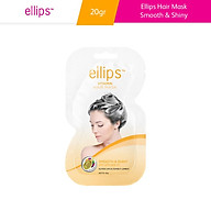 Kem ủ tóc giúp tóc mềm mượt óng ả Ellips Vitamin Hair Mask Smooth & Shiny 20g thumbnail