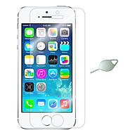 Bộ Kính Cường Lực Dẻo Nano Cho iPhone 5 5S 5SE (Trong Suốt) Và Cây Lấy Sim Hình Giọt Nước - Hàng Chính Hãng thumbnail