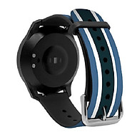 Dây Thay thế cho đồng hồ thông minh Q-Watch I-gotU Q-90, Q82 - màu Xanh Trắng - Hàng chính hãng thumbnail