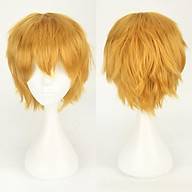 Gobestart Multi Color Short Straight Hair Wig Anime Party Cosplay Full sell Wigs 35cm thumbnail