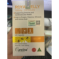 Sữa ong chúa cao cấp từ Úc ROYAL JELLY 100mg hộp 100 viên, chống lão hóa da, tăng cường sinh lý nữ thumbnail