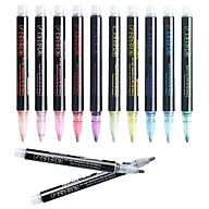 12Pcs Metallic Double Line Outline Pens Drawing Painting Pens Diary DIY Crafts thumbnail