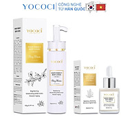 Combo dưỡng trắng da mặt và toàn thân Yococi gồm 1 serum dưỡng trắng da mặt 20ml + 1 kem dưỡng trắng body 150g thumbnail
