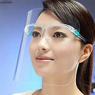 Tấm kính che mặt bảo vệ chống bắn nước bọt chống dịch chống bụi chống nắng có thể dùng đi xe máy thumbnail