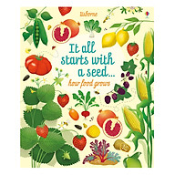 Usborne It all starts with a seed how food grows thumbnail