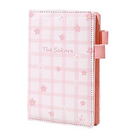 A6 Bullet Journal Sakura Hardcover Notebook Journal for Writing 128 Pics 6.9 x 4.5 inch 80Gsm Premium Thick Paper for thumbnail