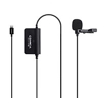 Comica CVM-V05 MI Multifunctional Single Lavalier Microphone Smartphone Mic with Stepless Gain Control Real-Time Audio thumbnail