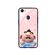 Ốp Lưng Kính Cường Lực cho điện thoại Oppo F7 - Pig Cute 08 thumbnail