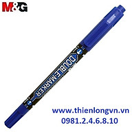 Bút dạ kính 2 đầu M&G - APM21372 mực xanh thumbnail