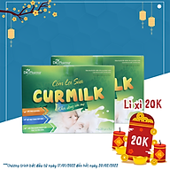 Combo 2 hộp Cốm lợi sữa Curmilk 40 gói DK Pharma thumbnail