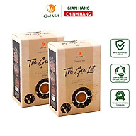 Trà gạo lứt Quê Việt thanh lọc gan, giải độc cơ thể nguyên liệu tự nhiên an toàn (2 hộp x 600gr) thumbnail