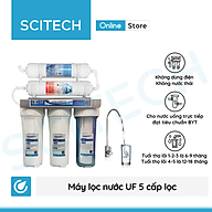 Bộ lọc nước uống công nghệ UF 5 cấp lọc by Scitech (Không dùng điện, không nước thải) - Hàng chính hãng thumbnail