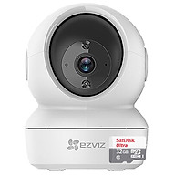 Camera không dây ezviz CS-C6N (Có cổng mạng) kèm thẻ nhớ 32GB - Hàng chính hãng thumbnail