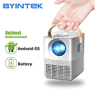 Máy chiếu Mini Thông minh Byintek 720HD, Android, tích hợp Pin - Hàng chính hãng thumbnail