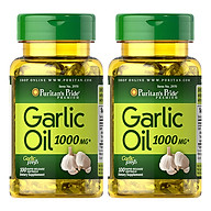 Thực Phẩm Chức Năng - Bộ 2 Viên Uống Dầu Tỏi Tăng Cường Hệ Miễn Dịch, Giảm Cholesterol Garlic Oil 1000mg (100 Viên) thumbnail