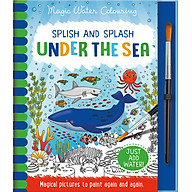 Sách tô màu nước thần kỳ cho bé chủ đề đại dương (Magic water colouring - Under the sea) thumbnail