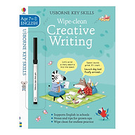 Sách tẩy xóa tiếng Anh - Usborne Key Skills Wipe-Clean Creative Writing 7-8 thumbnail