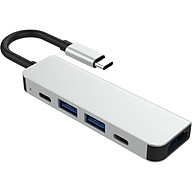Hub USB Type-C 5 Cổng HDMI 4K 60Hz USB 3.0 Type-C PD 50538 - 5in1-3 60Hz thumbnail