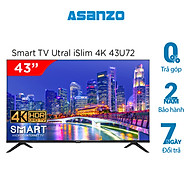 Smart Tivi 4K Asanzo Ultra iSLIM 43U72 43 inch - Hàng chính hãng thumbnail