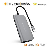 Cổng chuyển HyperDrive Power 9-in-1 USB-C Hub cho iPhone, Macbook, Ultrabook, USB-C Devices - HD30F - Hàng Chính Hãng thumbnail