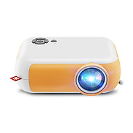 TransJee A10 Mini LCD LED Projector 1080P Home Theater with HD IN AV USB TF Card Slot 3.5mm Audio Output Remote Controll thumbnail