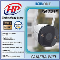 Camera IP WIFI NGOÀI TRỜI KBONE KN-B21F Full Color 2MP, Tích Hợp Mic Thu Âm, Ban Đêm Có Màu - Chính Hãng thumbnail