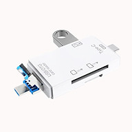 Tất Cả Để-2 Màu Đầu Đọc Thẻ OTG USB 3.0 Loại C SD TF Ổ Đĩa U Bộ Chuyển Đổi Đa Chức Năng Điện Thoại Android Phụ Kiện Máy Tính Trung Tâm thumbnail