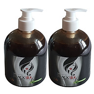 [2 chai] Dầu gội thảo dược Blacksilk - Kích mọc tóc, tái tạo nang tóc đen, giảm gãy rụng tóc, nuôi dưỡng tóc từ gốc. Sản phẩm của Vioba, chai 500ml thumbnail