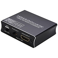 HD 2.0b 4K Audio Extractor HD Audio Converter Adapter HD to HD+SPDIF+3.5mm AUX Stereo Output Wide Compatibility Black thumbnail