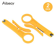 Aibecy 2pcs Mini Portable Wire Stripper Plier Muti-Functional Crimper Cutter for 3D Printer Cable PTFE Cable thumbnail