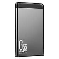EAGET G55 2TB USB3.0 Mobile Hard Disk 2.5inch Metal Mobile HDD Fast Stable Shockproof Hard Drive Wide Compatibility thumbnail