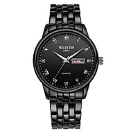 WLISTH Q359 Couple Watch Elegant Stylish His and Hers Quartz Wrist Watch Classic Business Dress Watch for Men Women thumbnail