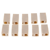 Cable Extension Adapter for LAN Connectors From Socket to Socket Pack of 10 thumbnail