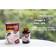 Vitamin bầu, hỗ trợ sức khoẻ, tăng đề kháng Fons Mincare - Hộp 30 viên thumbnail