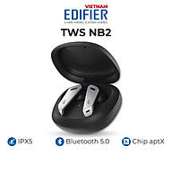 Tai nghe Bluetooth 5.0 EDIFIER TWS NB2 Âm thanh Stereo Chống nước IPX5 Có app điều chỉnh - Hàng chính hãng thumbnail