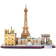 Bộ đồ chơi mô hình lắp ráp - Mẫu Thành Phố Paris, Pháp thumbnail