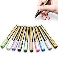 Bộ 10 Bút Nhũ Metallic Color Pen, Vẽ Được Trên Mọi Chất Liệu thumbnail
