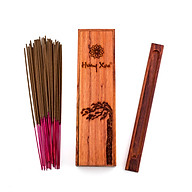 Nhang sạch thảo dược Hương Xưa hộp gỗ hương (150 cây) thumbnail