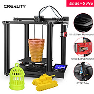 Creality 3D High Precision Ender-5 Pro 3D Printer DIY Kit with Upgrade Silent Motherboard PTFE Tubing Metal Extruder thumbnail