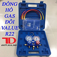 Đồng hồ đo áp suất gas máy lạnh VALUE R22 hàng chính hãng thumbnail