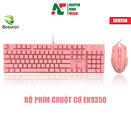 Bộ Phím Chuột Cơ Bosston EK9350 Màu Hồng (Pink) - Hàng Chính Hãng thumbnail