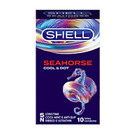 [Hộp 10 cái] Bao cao su Shell Seahorse - Kéo dài thời gian thumbnail