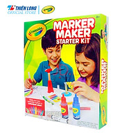 Bộ đồ chơi chế tạo bút lông Crayola Marker Maker Starter thumbnail
